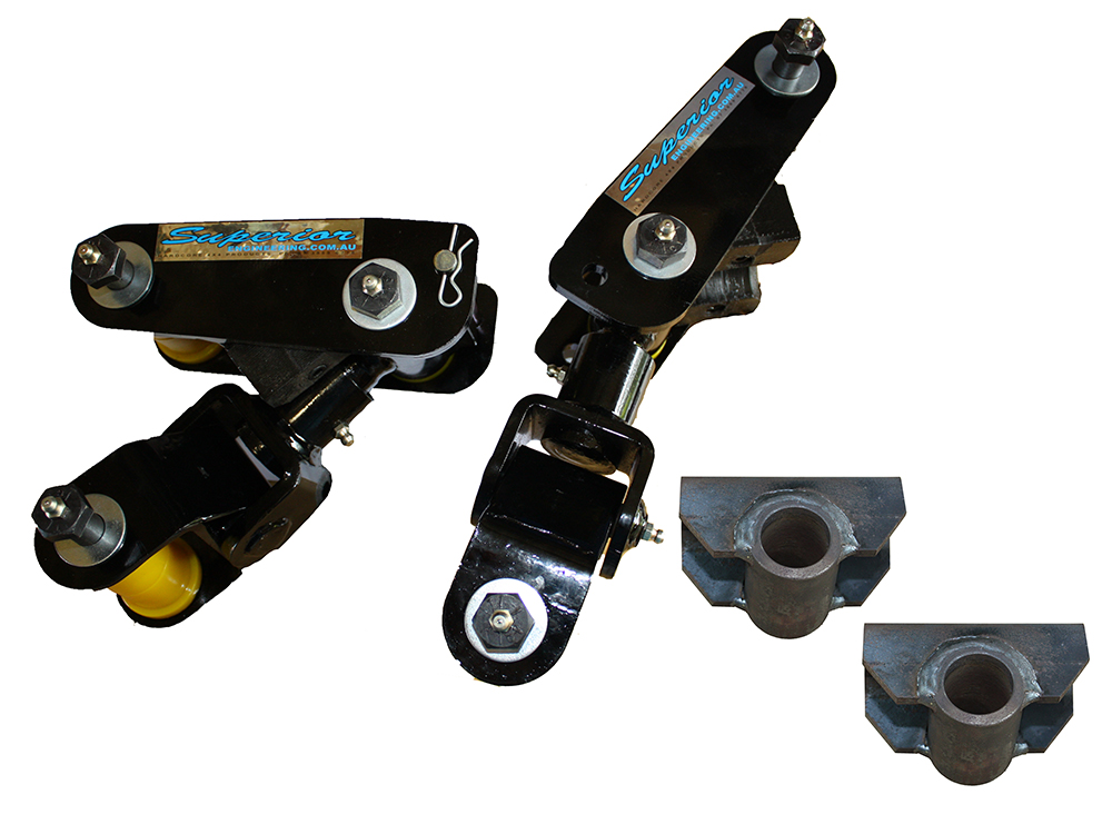 Superior Drop Shackles Suitable For Nissan Patrol MK Front (Pair) - MKDSF